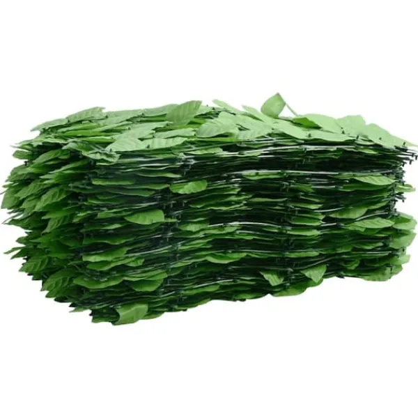 Balkongskärm med gröna blad - Integritet och atmosfär | Storlek: 400x75 cm Valvbågar, Spaljéer, Bersåer & Pergolor
