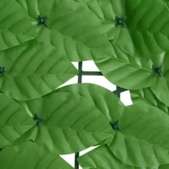 Balkongskärm med gröna blad - Integritet och atmosfär | Storlek: 400x75 cm Valvbågar, Spaljéer, Bersåer & Pergolor