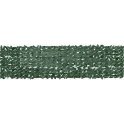 vidaXL Balkongskärm mörkgröna blad 300x75 cm