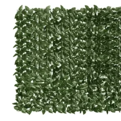 Clearance Balkongskärm mörkgröna blad 400x150 cm Valvbågar, Spaljéer, Bersåer & Pergolor