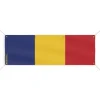 Online Bannern Flagga - Rumänien - 120x360 cm - Polyester - 8 Ögla - Digitaltryck Flaggor & Vindstrutar