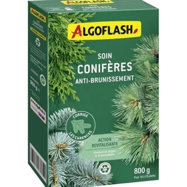 Barrträdsvård - ALGOFLASH - Mot brunfärgning - 800 g
