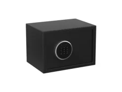 Clearance BASI EMT 250, Fristående kassaskåp, Svart, Kod, Elektronisk, Stål, Batteri, AA Kassaskåp