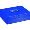 Discount BASI GK 10, Blå, nyckel, 300 x 240 x 90 mm, 1,81 kg, 2 styck Kassaskåp