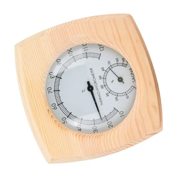 New Bastu Digital Termometer Hygrometer Fuktighetstemperaturmätare Bastu