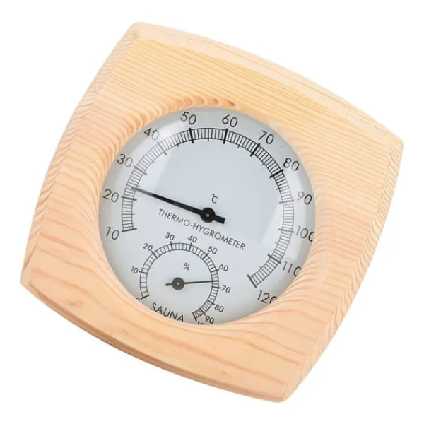 New Bastu Digital Termometer Hygrometer Fuktighetstemperaturmätare Bastu