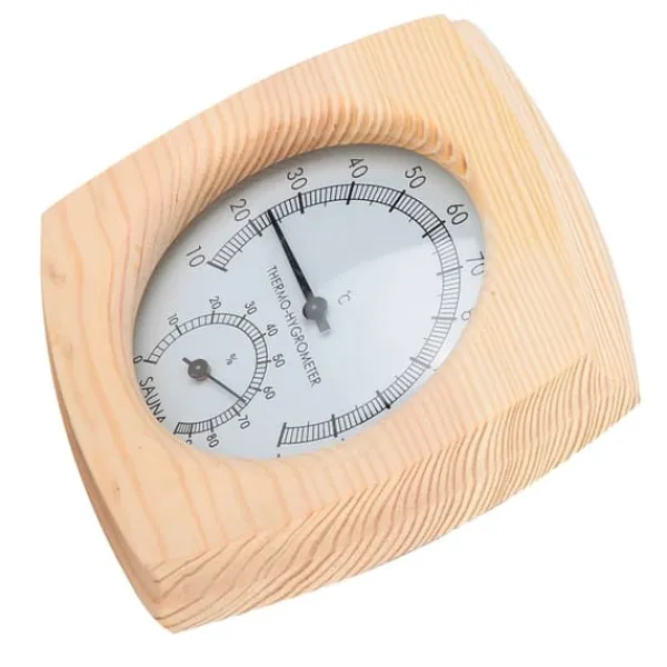 New Bastu Digital Termometer Hygrometer Fuktighetstemperaturmätare Bastu