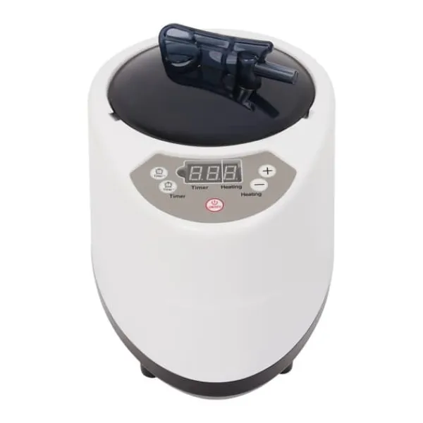 Bastu Ånggenerator - Mini - 3 L Kapacitet - 1000 W - 220 V 50 Hz - EU-Kontakt - Fjärrkontroll & Touch - 304 Rostfritt Stål