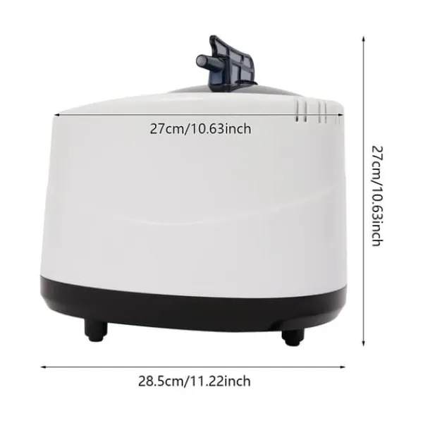 Bastu Ånggenerator - Mini - 3 L Kapacitet - 1000 W - 220 V 50 Hz - EU-Kontakt - Fjärrkontroll & Touch - 304 Rostfritt Stål