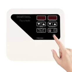 Best Bastuaggregat styrenhet - Extern kontrollpanel - Väggmonterad - 220–240 V - För 3–9 kW - 40–105 °C - Ljusstyrning 60 W - Digital Bastu