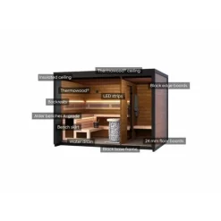 Clearance Bastustuga Saunasell Patio M Bastu