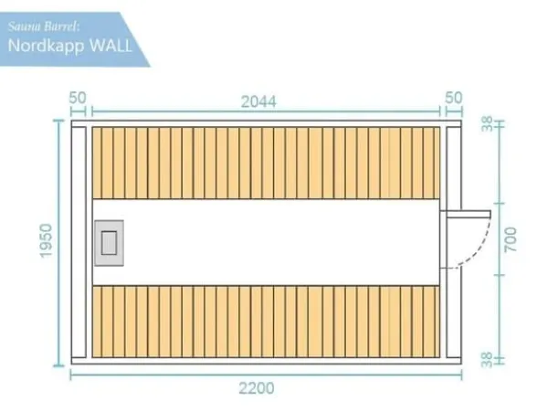 Bastutunna Nordkapp WALL