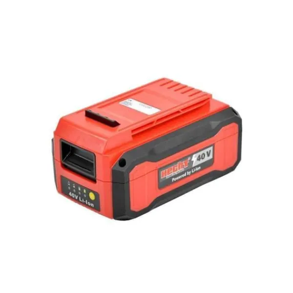 Batteri 40V 4Ah HECHT ACCU 5040 — Li‑ion, laddningsindikator, universellt kompatibel