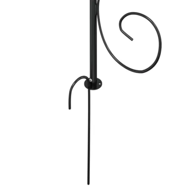 Outlet Bersåer, spaljéer & pergolor - Living Rosenbåge svart Ø180x255 cm stål Valvbågar, Spaljéer, Bersåer & Pergolor