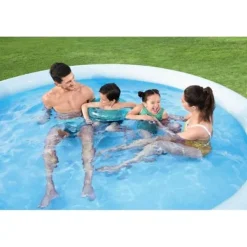 Hot självbärande rund pool Fast Set 305 x 66 cm med filtrering Pooler