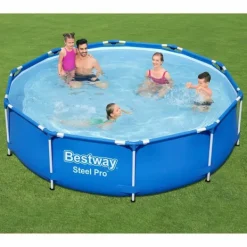 Discount Pool med stålram Steel Pro 305x76 cm Pooler