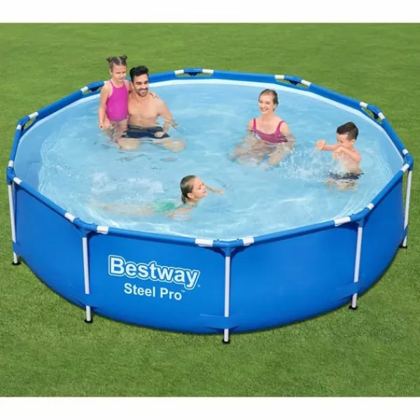 Discount Pool med stålram Steel Pro 305x76 cm Pooler