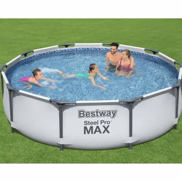Bestway Pool Steel Pro MAX med tillbehör 305x76 cm
