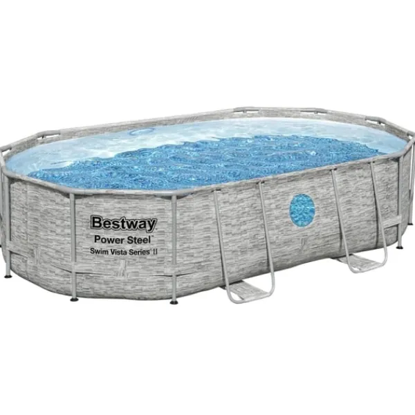Poolset Power Steel 488x305x107 cm Pooler