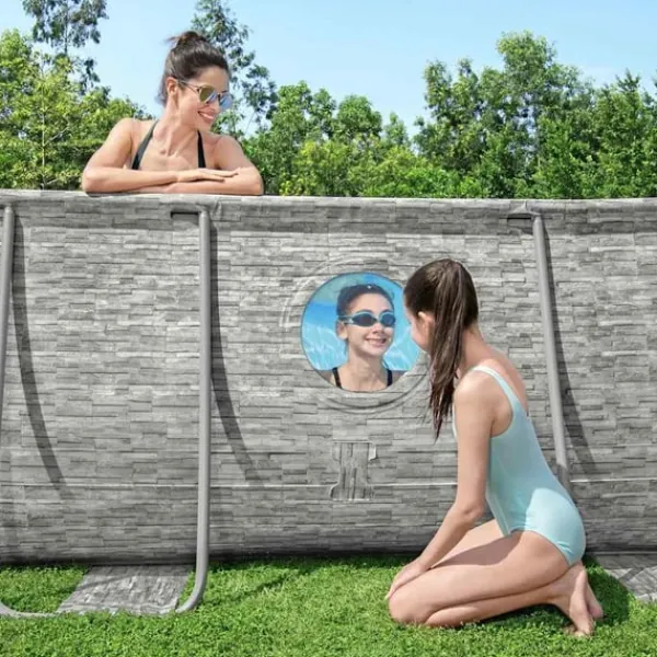 Poolset Power Steel 488x305x107 cm Pooler