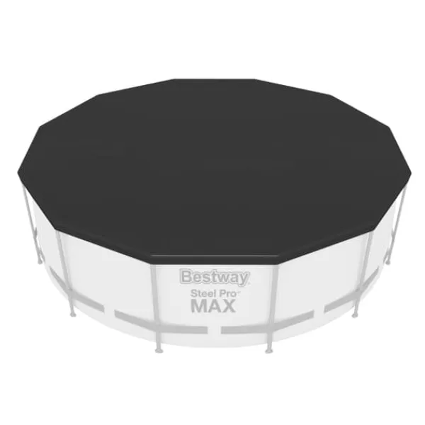 Bestway Round Uppblåsbar Fast Set Pool - 366 x 76 cm - Blå - Inklusive Tillbehör - CB52