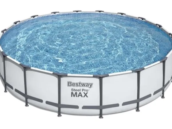 Clearance Steel Pro 56462, 23062 L, Inramad pool, Stege, Blå, 85,6 kg Pooler