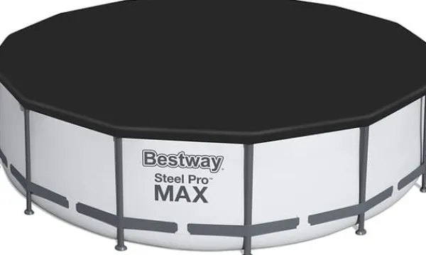 Discount Bestway Steel Pro Max 549x122 cm grå - komplett set Pooler