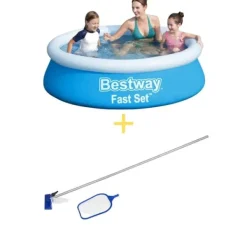Hot Swimming Pool - Fast Set - 183 x 51 cm - Inklusive underhållssats Pooler