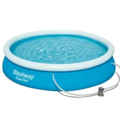 Clearance Trädgårdspool Fast Set 366x76 cm 57274 Pooler