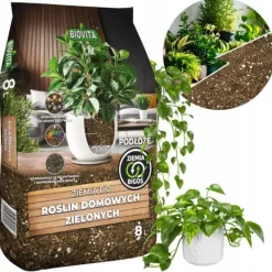 Clearance BIGOS jord för gröna krukväxter BIOVITA 8l Jord & Sand