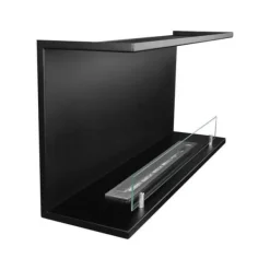 Discount Bioetanolskamin - Trevi 90 - 3 öppna sidor - Modern design - Ekologisk Öppna Spisar