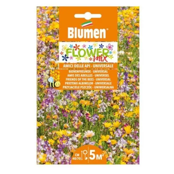Hot BLANDNING AV BLOMMOR AMICI DELLE API UNIVERSALE Fröer & Lökar