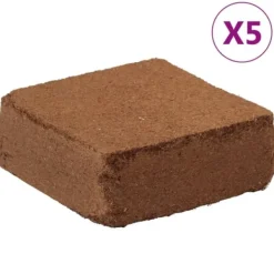 Clearance Block i kokosfiber 5 st 5 kg vardera 25 kg totalt Jord & Sand