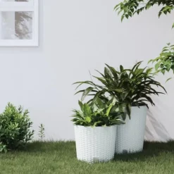 Online Blomkruka med avtagbar insida vit 15/15,3 L PP-rotting - Odlingslåda - Odlingslådor - Home & Living Krukor & Växtbehållare