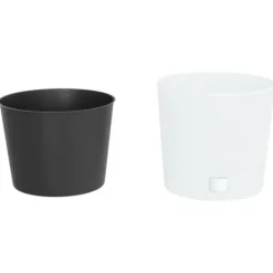 Online Blomkruka med avtagbar insida vit 15/15,3 L PP-rotting - Odlingslåda - Odlingslådor - Home & Living Krukor & Växtbehållare