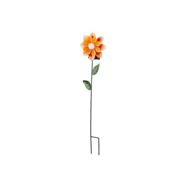 Discount Blomma med Solens Ljus 11x6x49,5cm Lumineo Trädgårdsprydnader