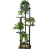 Sale BLOMRÄDD METALLSTÄD STÅENDE VÄXTER HYLLA 132 CM [BLOMRÄDD2] Växtställ