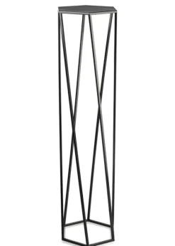 Blomstativ för växter svart 100 cm Växtställ