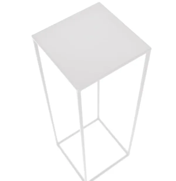 Outlet Blomsterställ LOFT MET 363 – 70 cm vit metall Krukor & Växtbehållare