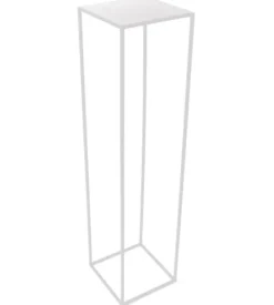 Blomsterställ LOFT MET 363 – 100 cm vit metall