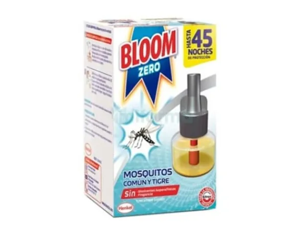 Outlet Bloom ZERO MOSQUITOES flytande elektrisk refill 45 nätter Insektsmedel & Djuravvisande Medel
