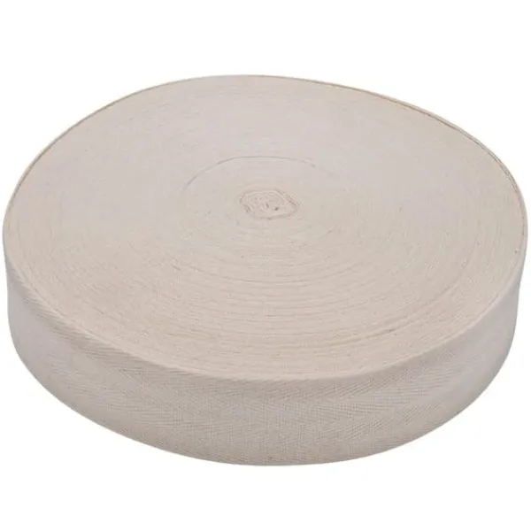 bomullsträdbandage förband bindande bälte ympning bonsai trädgårdsredskap (4 cm, vit)