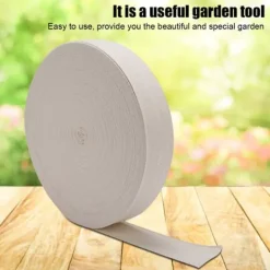 bomullsträdbandage förband bindande bälte ympning bonsai trädgårdsredskap (4 cm, vit)