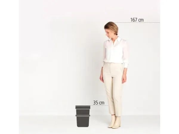 Brabantia Sort & Go, 200 mm, 249 mm, 351 mm, 800 g