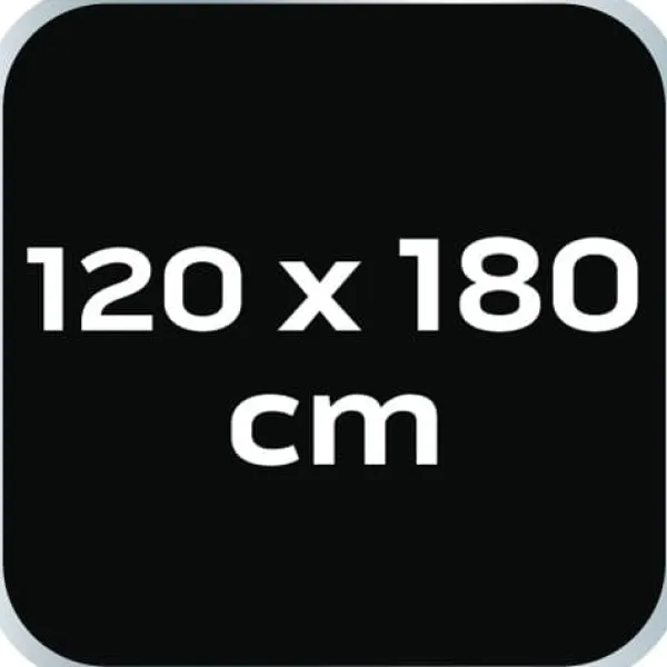 Brandfilt i glas 1,2x1,8m