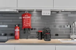 Clearance Brandfilt NEXA silikon 120x120cm röd Brandfilt