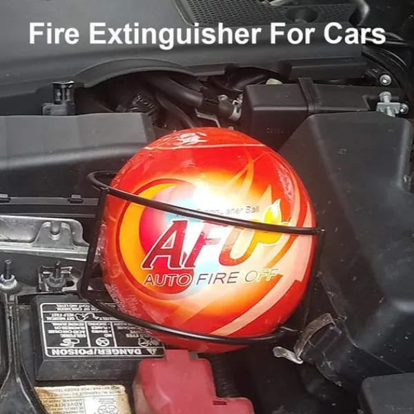 Brandpulverboll, Automatisk Aktivering, Lättviktig, Hög Ljudvarning Brandsläckare
