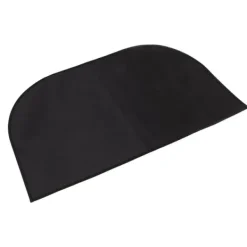 Best Brandsäker halvrund matta i glasfiber - dubbellager, halkskydd, golvskydd - 9,4 X 59,1 tum Brandfilt