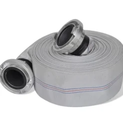 Clearance Brandslang 20 m 3" med B-storz-kopplingar | Färg: Röd | Storlek: 20 m Brandsläckare