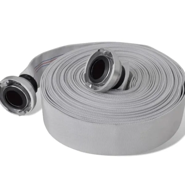 Clearance Brandslang 30 m med C-Storz-kopplingar 2 tum - Väderbeständig & Lättviktig | Färg: Röd | Storlek: 30 m Brandsläckare